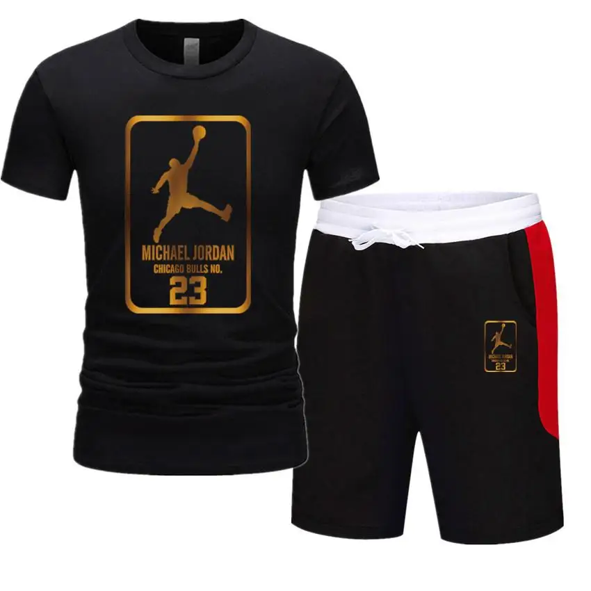 JORDAN 23 Print Tracksuit T Shirt+Shorts fashion Trends In 2019 Fitness Cotton Brand tshirts for Men Bodybuilding clothing M-XXL
JORDAN 23 Print Tracksuit T Shirt+Shorts fashion Trends In 2019 Fitness Cotton Brand tshirts for Men Bodybuilding clothing M-XXL