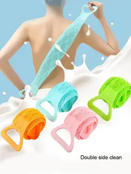 Silicone Brushes Bath Towels Rub Back Mud Flaking Body Massage Shower Extended Scouring Pad Skin Cleaning Shower Brushes
Silicone Brushes Bath Towels Rub Back Mud Flaking Body Massage Shower Extended Scouring Pad Skin Cleaning Shower Brushes