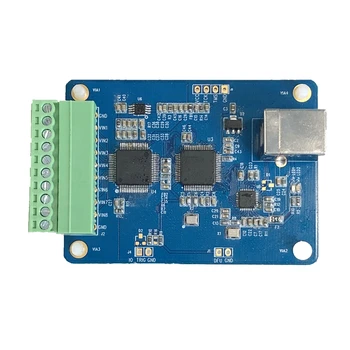 AD7606 Multi-Channel AD Data Acquisition Module 16-Bit ADC 8-Channel Synchronization USB High-Speed Interface Control
AD7606 Multi-Channel AD Data Acquisition Module 16-Bit ADC 8-Channel Synchronization USB High-Speed Interface Control