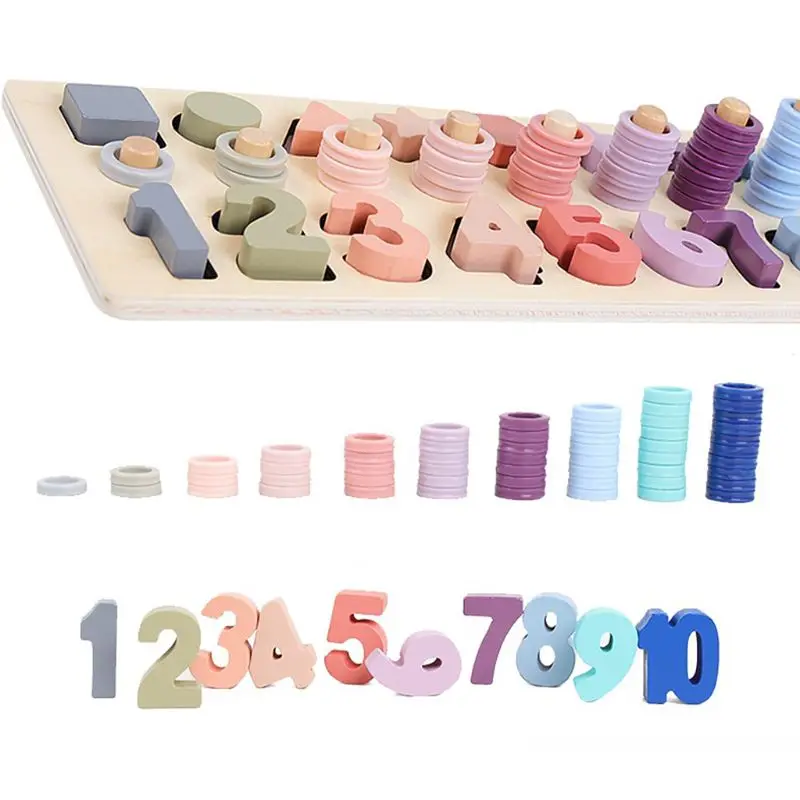 Pikler Triangle Counting Shape Stacker Learning Tower Wooden Toy for Kids Age 3+ 19QF
Pikler Triangle Counting Shape Stacker Learning Tower Wooden Toy for Kids Age 3+ 19QF