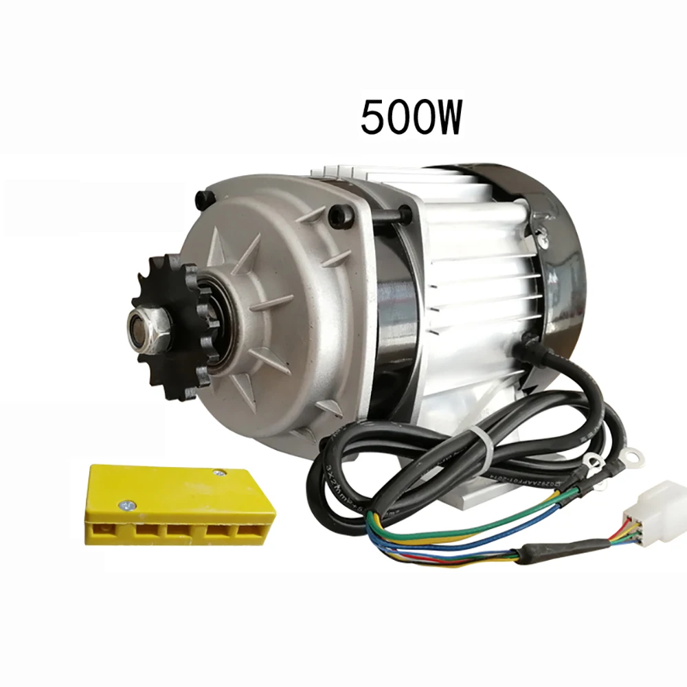 Electric Tricycle Motor DC 48V/60V Brushless Center Chain Motor Permanent Magnet Modified Motor 500W 450RPM With 420 Chain Gear
Electric Tricycle Motor DC 48V/60V Brushless Center Chain Motor Permanent Magnet Modified Motor 500W 450RPM With 420 Chain Gear
