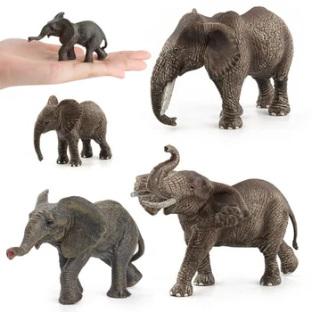 Elephant model zoo wild african male elephant baby elephant simulation toy elephant family decoration
Elephant model zoo wild african male elephant baby elephant simulation toy elephant family decoration