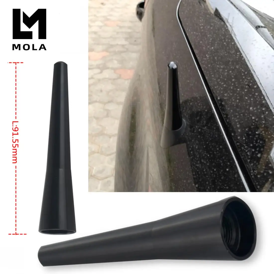 Короткие мачта антенны для Mercedes R171 SLK SL 200 230 280 300 320 350 55 500 600 короткая антенна SMA01 |