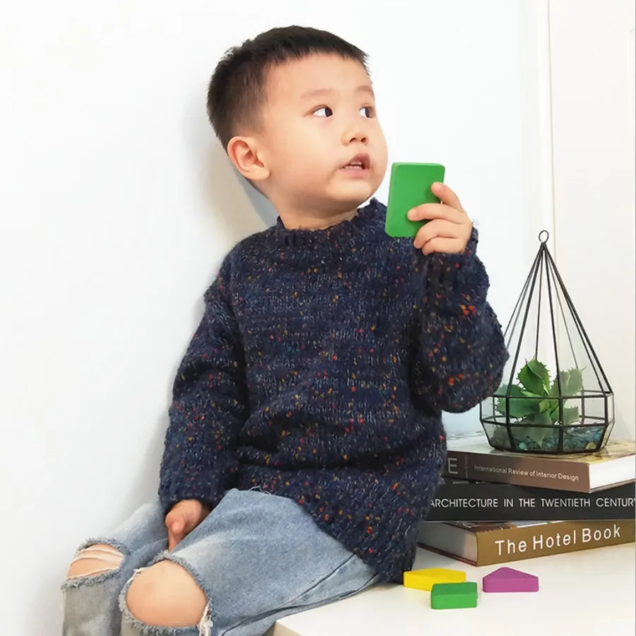 2019 New Korean Children Wool Sweater Boys Girls Knitted Colorful Dot Warm Sweater Jacket Kids Autumn Winter Jumper Clothing
2019 New Korean Children Wool Sweater Boys Girls Knitted Colorful Dot Warm Sweater Jacket Kids Autumn Winter Jumper Clothing