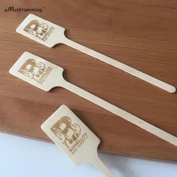Natural Cupcake Toppers Cheese Markers Personalized Wooden Sticks for Food Cake Appetizer Disposable Cocktail Swizzle Stir Stick
Natural Cupcake Toppers Cheese Markers Personalized Wooden Sticks for Food Cake Appetizer Disposable Cocktail Swizzle Stir Stick