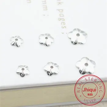 Real 925 Sterling Silver Diy Accessories Flower Bead Caps End Caps for Jewelry Making Fine Jewelry Findings
Real 925 Sterling Silver Diy Accessories Flower Bead Caps End Caps for Jewelry Making Fine Jewelry Findings