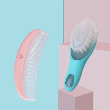 2Pcs/ Set Baby Girls Boys Hairbrush Newborn Hair Brush Infant Plastic Comb Head Massager Kids Comb Hair Brush For Baby Hair Care
2Pcs/ Set Baby Girls Boys Hairbrush Newborn Hair Brush Infant Plastic Comb Head Massager Kids Comb Hair Brush For Baby Hair Care