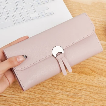 Women's Long Purse Slim Fashion PU Leather Men's Wallet Multifunction Trifold Phone Credit Card Holder Bag
Women's Long Purse Slim Fashion PU Leather Men's Wallet Multifunction Trifold Phone Credit Card Holder Bag