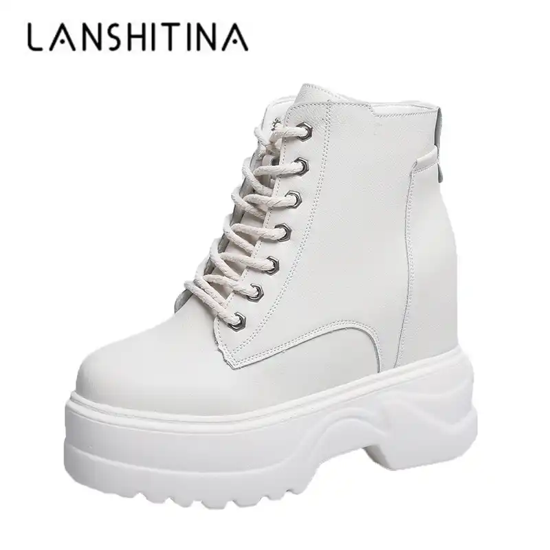 sneaker heel boots