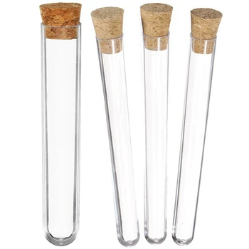 50Pcs Laboratory Plastic Test Tube 15Ml with Cork 15X150mm & 100x Transparent Plastic Test Tube with Cork 15X100mm
50Pcs Laboratory Plastic Test Tube 15Ml with Cork 15X150mm & 100x Transparent Plastic Test Tube with Cork 15X100mm