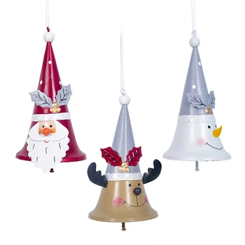 1PCS Iron Bell Pendant Christmas Hanging Ornaments New Year Gifts Xmas Tree Hanging Ornament For Christmas Party Home Decoration
1PCS Iron Bell Pendant Christmas Hanging Ornaments New Year Gifts Xmas Tree Hanging Ornament For Christmas Party Home Decoration