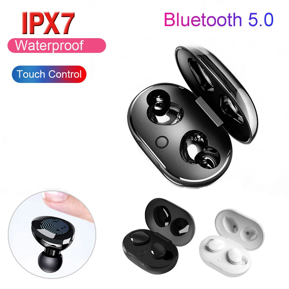 TWS Bluetooth Earphone with Mic Bluetooth 5.0 Ture Wireless in ear Earbuds Sport Headsets for elari nanopods Xiaomi Huawei LG
TWS Bluetooth Earphone with Mic Bluetooth 5.0 Ture Wireless in ear Earbuds Sport Headsets for elari nanopods Xiaomi Huawei LG