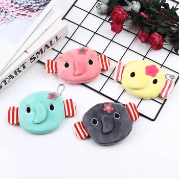 1 PC New Cartoon Zipper Mini Coin Purse Plush Small Change Bag Cute Animal Elephant Wallet Handbag Pocket for Women Kids Gifts
1 PC New Cartoon Zipper Mini Coin Purse Plush Small Change Bag Cute Animal Elephant Wallet Handbag Pocket for Women Kids Gifts
