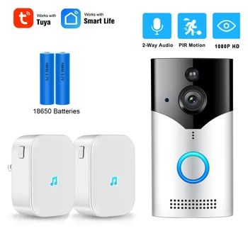 NEOCoolcam HD Tuya Smart 1080P WiFi Video Doorbell Night Vision Intercom Doorphone Two way Audio Home Security Camera Monitor
NEOCoolcam HD Tuya Smart 1080P WiFi Video Doorbell Night Vision Intercom Doorphone Two way Audio Home Security Camera Monitor