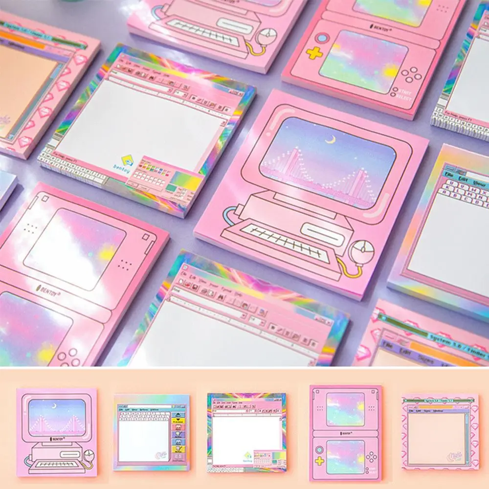 1Pcs Cute Computer Game Shape Paper Self-Adhesive Memo Pad DIY Diary Sticky Notes Office School Supplie
1Pcs Cute Computer Game Shape Paper Self-Adhesive Memo Pad DIY Diary Sticky Notes Office School Supplie
