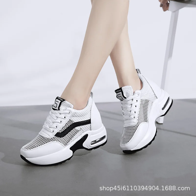 Elevator WOMEN'S Shoes Summer 2019 New Style Breathable Athletic Shoes WOMEN'S Casual Shoes Sneakers Shoes Mesh Shoes Mesh Shoe 
Elevator WOMEN'S Shoes Summer 2019 New Style Breathable Athletic Shoes WOMEN'S Casual Shoes Sneakers Shoes Mesh Shoes Mesh Shoe
