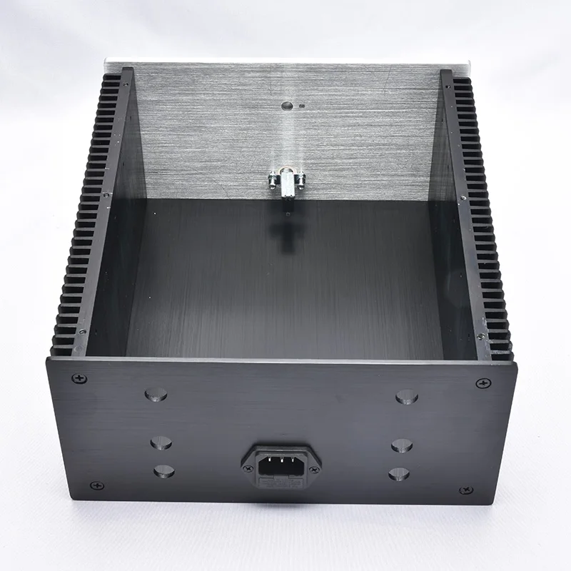 Full aluminum DIY 2412 power amplifier chassis class A enclosure HIFI preamplifier box 240*120*271mm