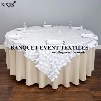 Square Taffeta Embroidery Tablecloth Overlay Fit Table Cloth For Wedding Event Party Hotel Decoration
Square Taffeta Embroidery Tablecloth Overlay Fit Table Cloth For Wedding Event Party Hotel Decoration