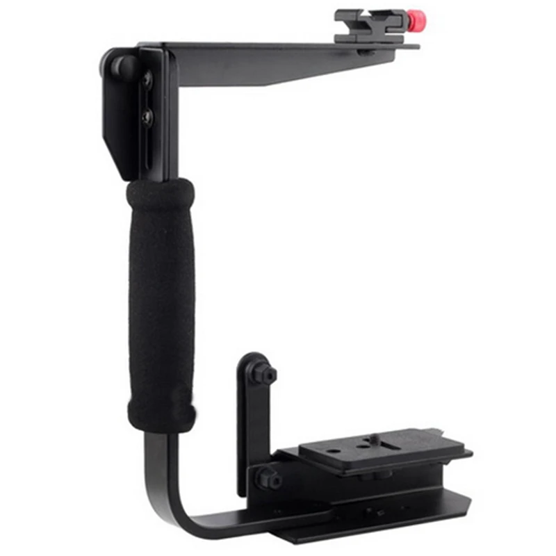 FFYY-U Shape A900 Quick Flip Speedlite Flash Bracket Grip For 120/135 Camera Canon Nikon Pentax Olympus Arm Handle Hand Holder
FFYY-U Shape A900 Quick Flip Speedlite Flash Bracket Grip For 120/135 Camera Canon Nikon Pentax Olympus Arm Handle Hand Holder