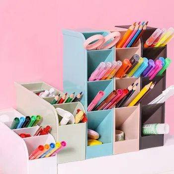 1 Pcs Simple 4 Grid Large Capacity Desk Pen Holders Pencil Makeup Storage Box Desktop Organizer Stand School Office Stationery
1 Pcs Simple 4 Grid Large Capacity Desk Pen Holders Pencil Makeup Storage Box Desktop Organizer Stand School Office Stationery