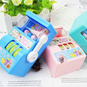 Vintage Manual Mini Slot Machine Lucky Toy Simulation Lottery Fruit Machine For Kid Children Educational Lottery machine Toys
Vintage Manual Mini Slot Machine Lucky Toy Simulation Lottery Fruit Machine For Kid Children Educational Lottery machine Toys