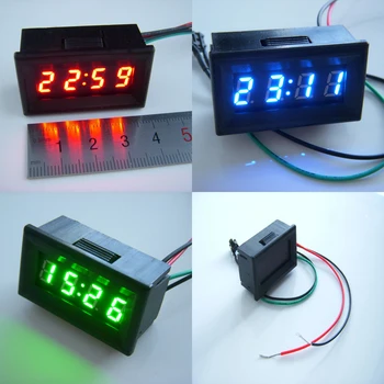 0.30" Led Clock meter Electronic clock Digital display Watch Adjustable FOR 12V 24V Car Motorcycle bicycle E-bike Time Monitor 
0.30" Led Clock meter Electronic clock Digital display Watch Adjustable FOR 12V 24V Car Motorcycle bicycle E-bike Time Monitor