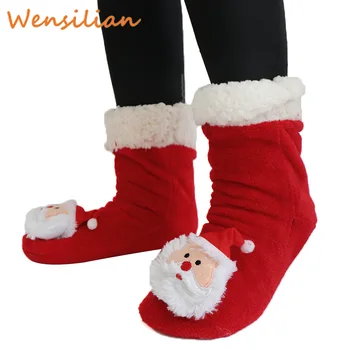 Sock Shoes Slippers Woman Winter Fur Slides Female Cute Indoor Sock Bootie Christmas Fleece Ladies Floor Plush Pantoufle Femme
Sock Shoes Slippers Woman Winter Fur Slides Female Cute Indoor Sock Bootie Christmas Fleece Ladies Floor Plush Pantoufle Femme