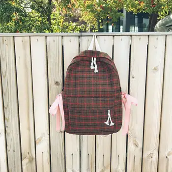 Large Capacity Plaid Style Canvas Outdoor Sports Burglar Backpack Travel Backpack Female Shoulder Bag Handbag Teenagers
Large Capacity Plaid Style Canvas Outdoor Sports Burglar Backpack Travel Backpack Female Shoulder Bag Handbag Teenagers