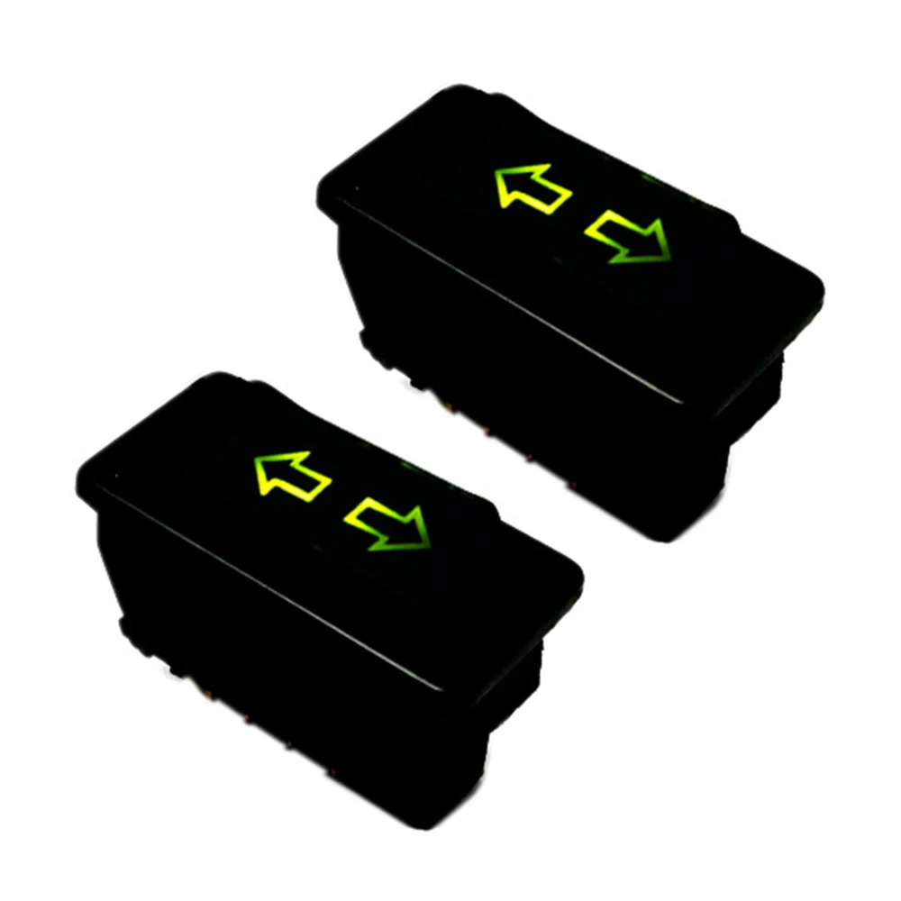 2PCS Universal Switch Power Window Button Commutation Switch Auto Glass Lifter Switch Control, Indicator Button 12-24V
2PCS Universal Switch Power Window Button Commutation Switch Auto Glass Lifter Switch Control, Indicator Button 12-24V