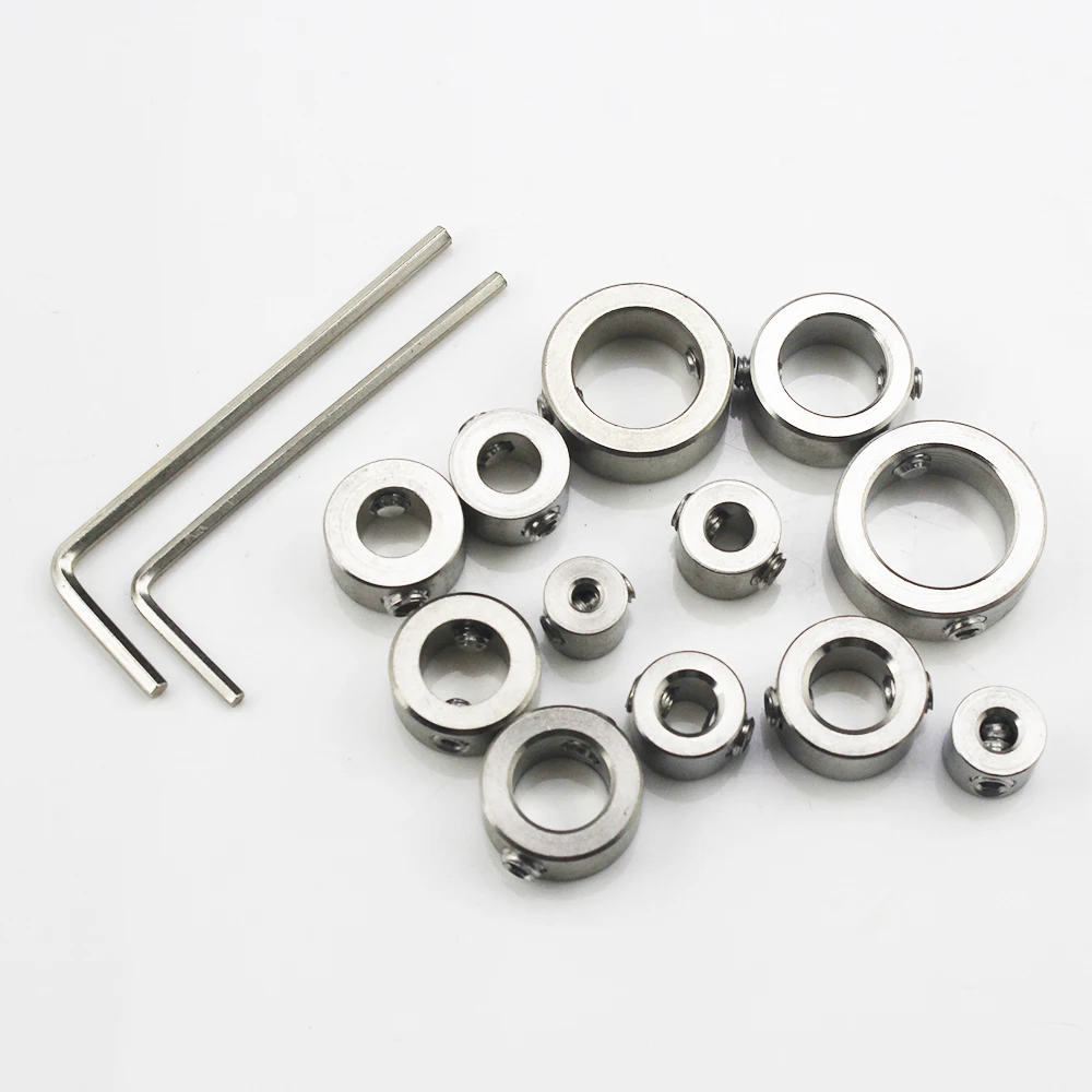 12pcs set Stainless Steel Woodworking Tool Drill Locator Depth Stop Collars Ring Positioner 3 ~ 16 mm
12pcs set Stainless Steel Woodworking Tool Drill Locator Depth Stop Collars Ring Positioner 3 ~ 16 mm