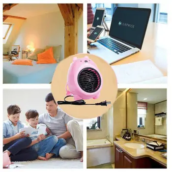 400W No Radiation Mini Warm Air Blower Space Heater Portable Desk Fan Fire-protection Materials Handheld Electric Heating Device
400W No Radiation Mini Warm Air Blower Space Heater Portable Desk Fan Fire-protection Materials Handheld Electric Heating Device