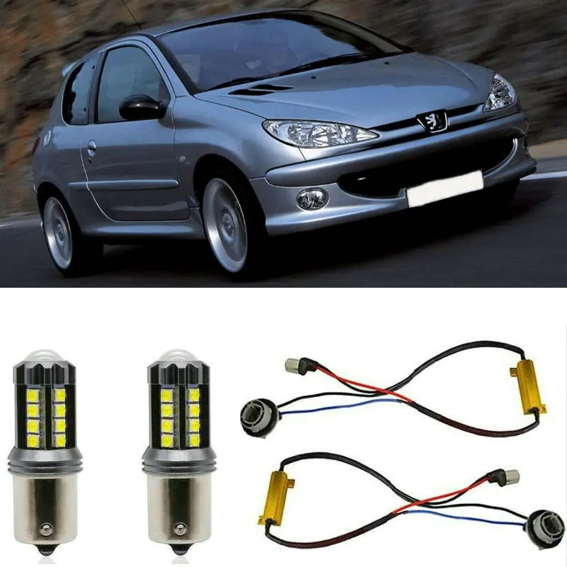 Fog lamps for PEUGEOT 206 Hatchback (2A/C) Stop lamp Reverse Back up bulb Front Rear Turn Signal error free 2pc
Fog lamps for PEUGEOT 206 Hatchback (2A/C) Stop lamp Reverse Back up bulb Front Rear Turn Signal error free 2pc