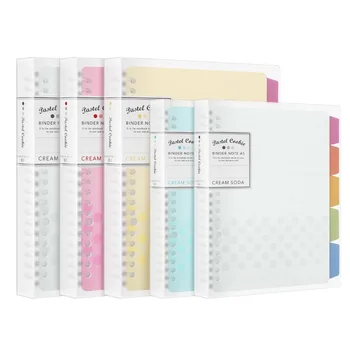 Hethrone Cute A5 A6 Loose Leaf Notebook Spiral Binder disassembly Grid Paper Weekly plan Paper Stationery For School Notepad 
Hethrone Cute A5 A6 Loose Leaf Notebook Spiral Binder disassembly Grid Paper Weekly plan Paper Stationery For School Notepad