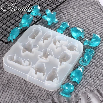 Aomily Crystal Epoxy Silicone Molds Starfish Penguin Ocean Collection DIY Jewelry Resin Mold Epoxy Resin Pendant Bracelet Making
Aomily Crystal Epoxy Silicone Molds Starfish Penguin Ocean Collection DIY Jewelry Resin Mold Epoxy Resin Pendant Bracelet Making