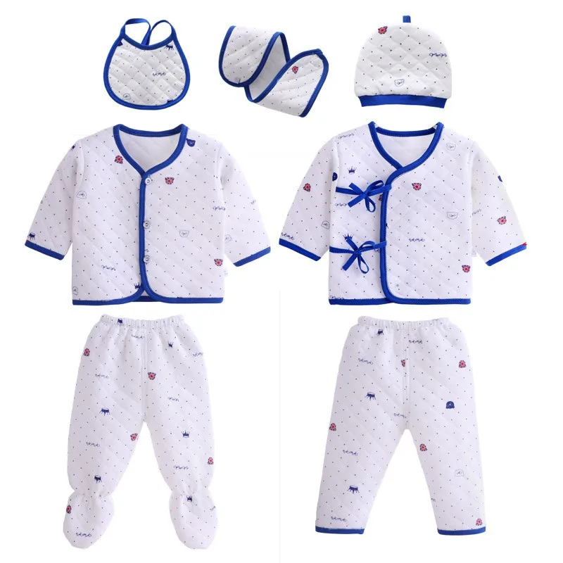 Soft Baby Newborn Soft Comfortable Casual Cute Cartoon Pattern Three-layer Thermal Warm Underwear Seven-piece Set
Soft Baby Newborn Soft Comfortable Casual Cute Cartoon Pattern Three-layer Thermal Warm Underwear Seven-piece Set