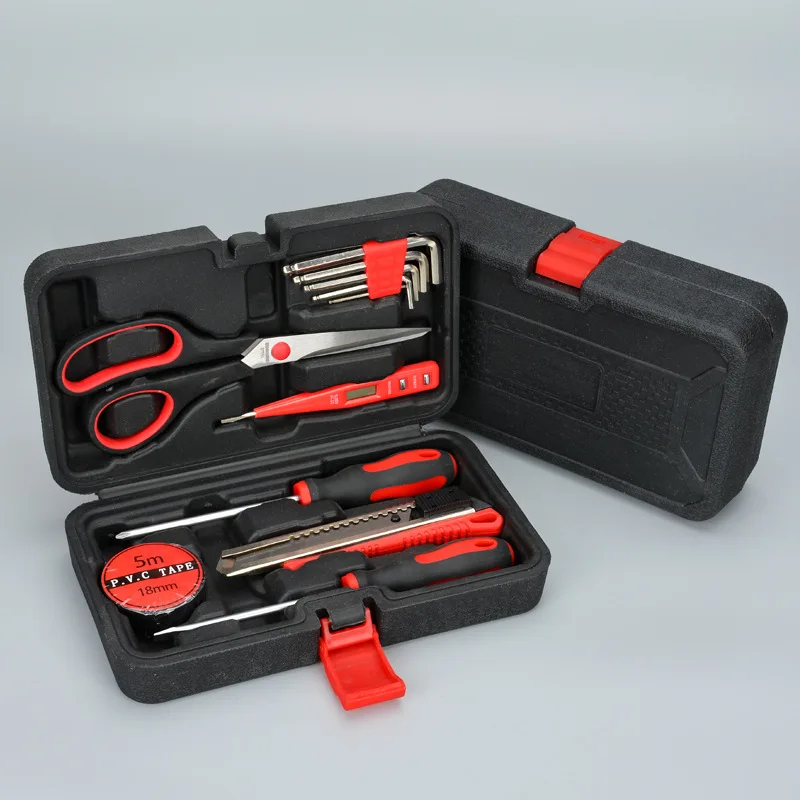 12pcs Hand Tool Set Car Home Multi-purpose Manual Maintenance Tool Hardware Combination with Plastic Toolbox
12pcs Hand Tool Set Car Home Multi-purpose Manual Maintenance Tool Hardware Combination with Plastic Toolbox