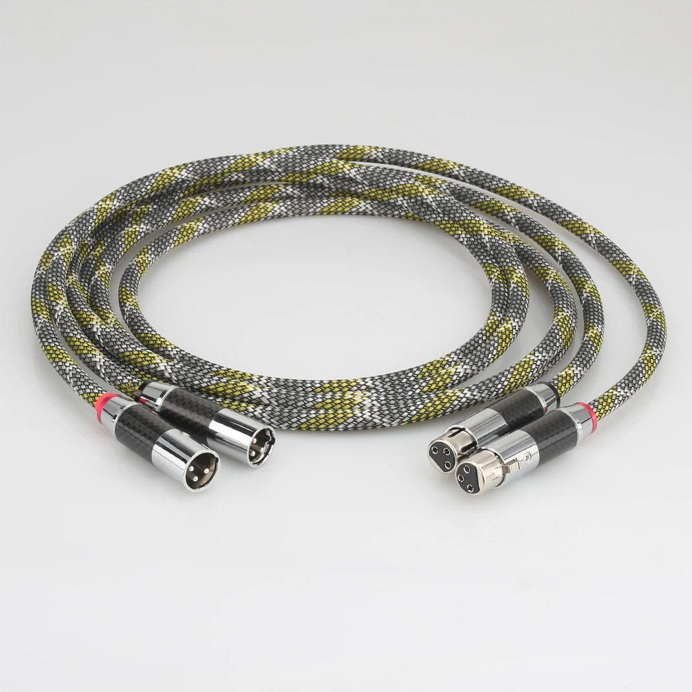 Audiocrast A10 Silver Plated Balanced XLR Audio Interconnect Cables XLR Interconnect Cable For AMPlifer CD Player AudioPhile
Audiocrast A10 Silver Plated Balanced XLR Audio Interconnect Cables XLR Interconnect Cable For AMPlifer CD Player AudioPhile