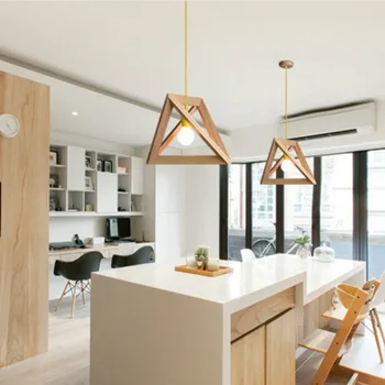 American country geometric solid wood lamp clothing store restaurant creative personality log triangle chandelier YHJ103105
American country geometric solid wood lamp clothing store restaurant creative personality log triangle chandelier YHJ103105