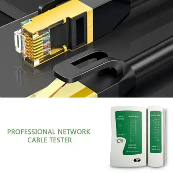Professional Network Cable Tester RJ45 RJ11 RJ12 CAT5 UTP LAN Cable Tester Detector Remote Test Tools Networking
Professional Network Cable Tester RJ45 RJ11 RJ12 CAT5 UTP LAN Cable Tester Detector Remote Test Tools Networking