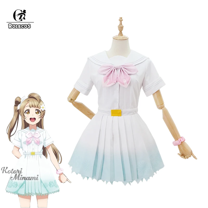 ROLECOS Lovelive Cosplay Costume μ's 8th A song for You Cosplay Love live Costume Kotori Honka Umi Nico Rin Women Sailor Uniform
ROLECOS Lovelive Cosplay Costume μ's 8th A song for You Cosplay Love live Costume Kotori Honka Umi Nico Rin Women Sailor Uniform