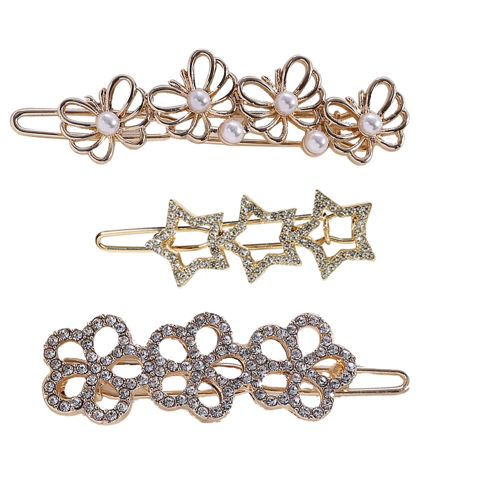 Korea Hollow Star/Butterfly Hair Clips for Women Crystal Rhinestones Pentagram Hairpin Women Bridal Hair Accessories Hairpins
Korea Hollow Star/Butterfly Hair Clips for Women Crystal Rhinestones Pentagram Hairpin Women Bridal Hair Accessories Hairpins
