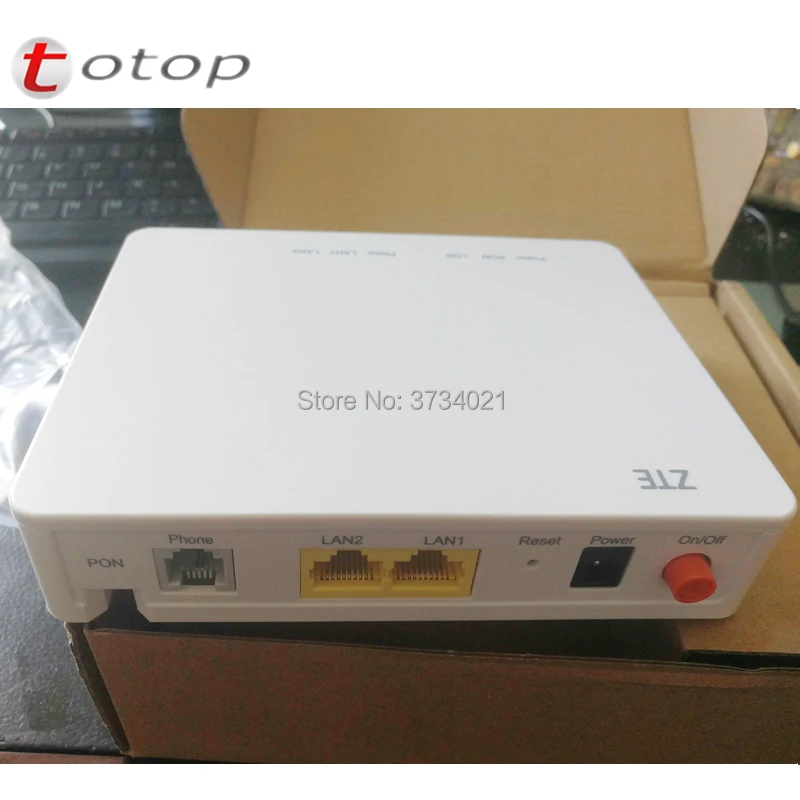 New 6.0 Version ZTE F412 EPON ONU ONT Router Support FTTH HGU 1GE+1FE+1TEL Same function as F601 F401 F643 F612 GPON ONU ONT
New 6.0 Version ZTE F412 EPON ONU ONT Router Support FTTH HGU 1GE+1FE+1TEL Same function as F601 F401 F643 F612 GPON ONU ONT