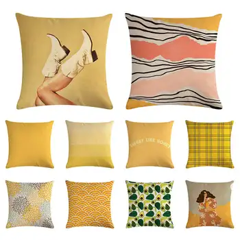 New style stripe check pattern cushion cover geometric stripe pillow cover linen sofa bed pillows decor home 45x45cm
New style stripe check pattern cushion cover geometric stripe pillow cover linen sofa bed pillows decor home 45x45cm