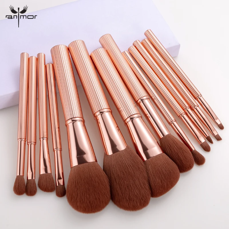 ANMOR 13 Pcs Makeup Brushes Set Powder Blush Eye Shadow Blending Eyeshadow Make Up Brush Top Quality Pincel Maquiagem
ANMOR 13 Pcs Makeup Brushes Set Powder Blush Eye Shadow Blending Eyeshadow Make Up Brush Top Quality Pincel Maquiagem