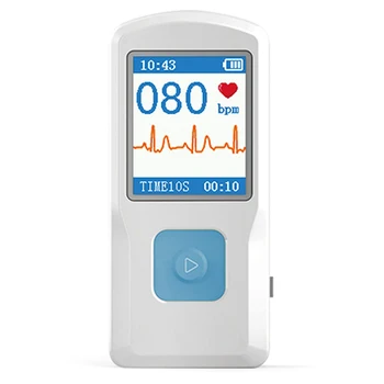 CONTEC Heart Rate Monitor ECG EKG Machine Color Screen ECG Monitor Handheld Heart Machine BT USB PC Software Health Care
CONTEC Heart Rate Monitor ECG EKG Machine Color Screen ECG Monitor Handheld Heart Machine BT USB PC Software Health Care