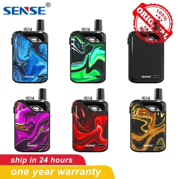 Original Sense Orbit TF Pod System Starter Kit with 1100mAh built in battery 3ml Refillable pod electronic cigarettes vape kit
Original Sense Orbit TF Pod System Starter Kit with 1100mAh built in battery 3ml Refillable pod electronic cigarettes vape kit
