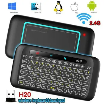 Mini Wireless Keyboard Remote + Mouse Touch Pad for Android TV Box Computer PS4
Mini Wireless Keyboard Remote + Mouse Touch Pad for Android TV Box Computer PS4