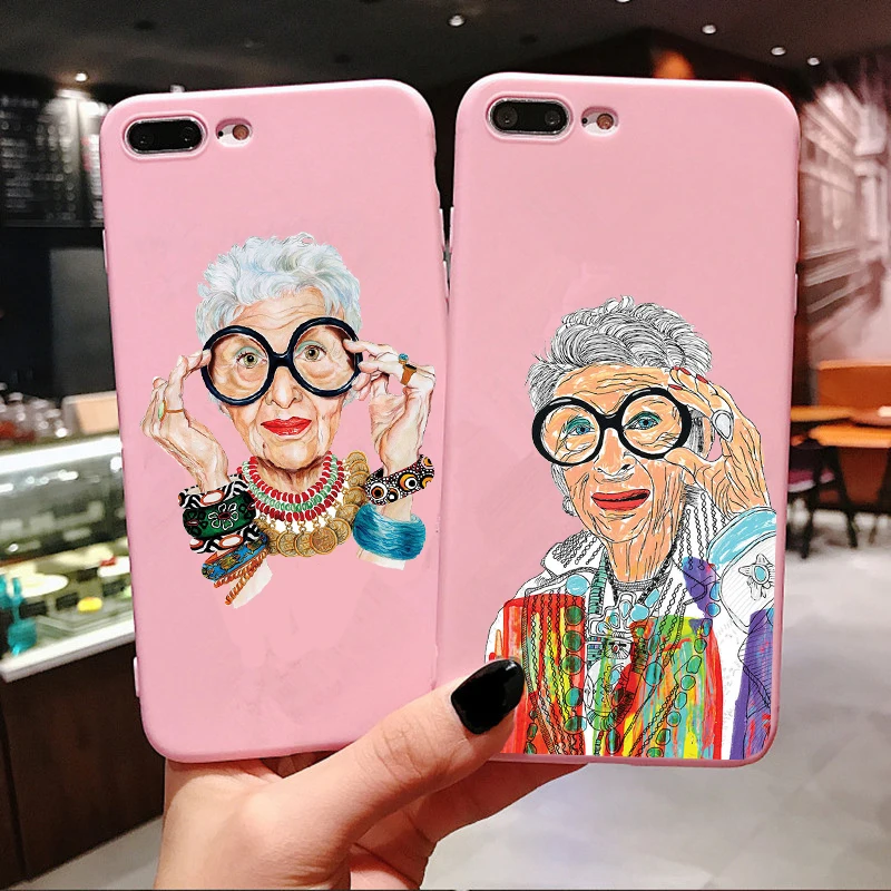 Iris Apfel Quote Art Print Candy soft Pink Case For iPhone 8 7 6 6S Plus 5 5S SE Fashion mix Cover For Capa iPhone X XS Max XR
Iris Apfel Quote Art Print Candy soft Pink Case For iPhone 8 7 6 6S Plus 5 5S SE Fashion mix Cover For Capa iPhone X XS Max XR