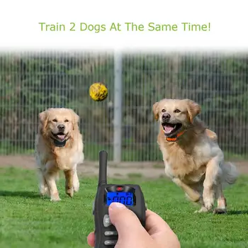 P11 1 to 2 Bark-stop Collars 500m Remote Control Electric Shock Vibration USB Charging Waterproof Pet Dog Training Collar
P11 1 to 2 Bark-stop Collars 500m Remote Control Electric Shock Vibration USB Charging Waterproof Pet Dog Training Collar