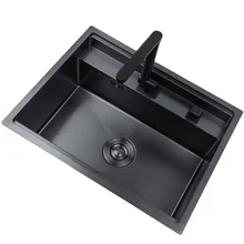 Hidden Black Kitchen Sink Stainless Steel Undermount Mixer Taps Bathroom Sinks Water Pipe Cocina Accesorio Home Improvement YQ50 
Hidden Black Kitchen Sink Stainless Steel Undermount Mixer Taps Bathroom Sinks Water Pipe Cocina Accesorio Home Improvement YQ50